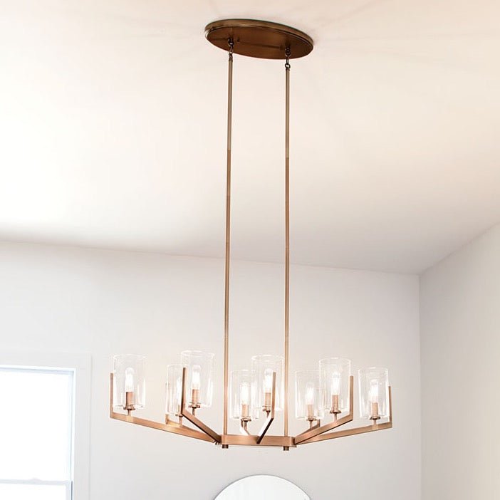 KICHLER-52315BNBKICHLER Nye 52315 16.75" 8-Light Chandelier