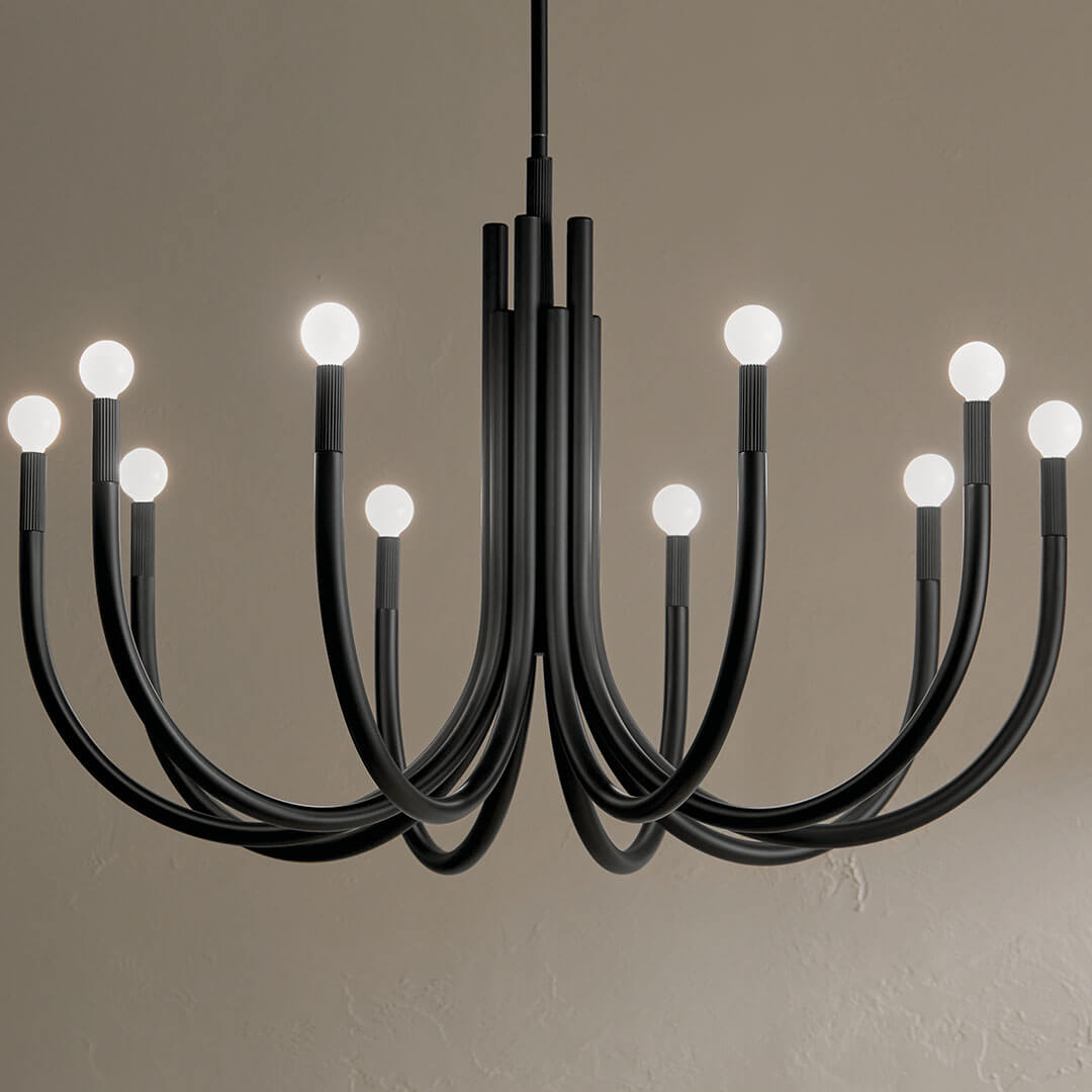 KICHLER-52551CPZKICHLER Odensa 52551 40.25" 10-Light Chandelier