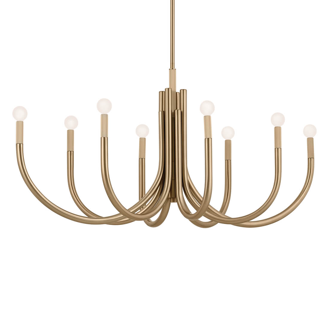 KICHLER-52553CPZKICHLER Odensa 52553 21" 8-Light Chandelier