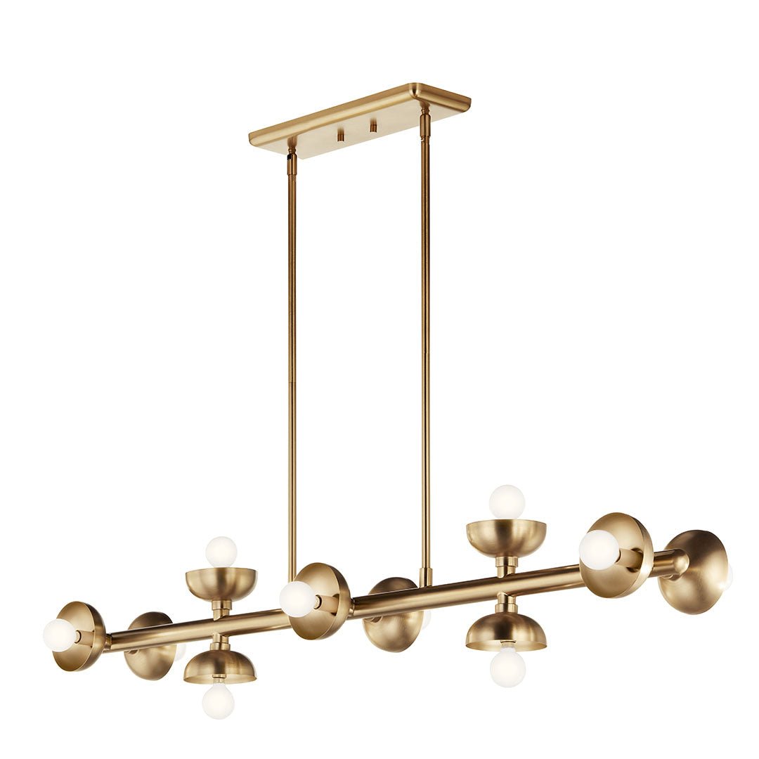 KICHLER-52645CPZKICHLER Palta 52645 6.5" 10-Light Linear Chandelier