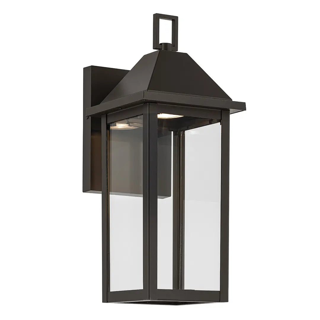KICHLER-59157BKDSKichler Prin 59157 14" Outdoor Wall Light