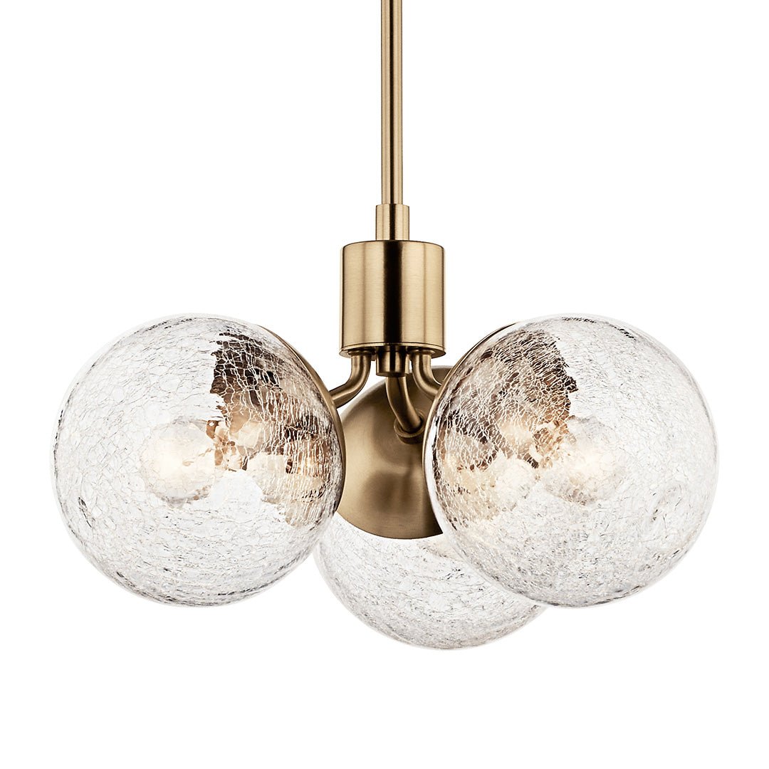 KICHLER-52700CPZKICHLER Silvarious 52700 16.5" 3-Light Chandelier