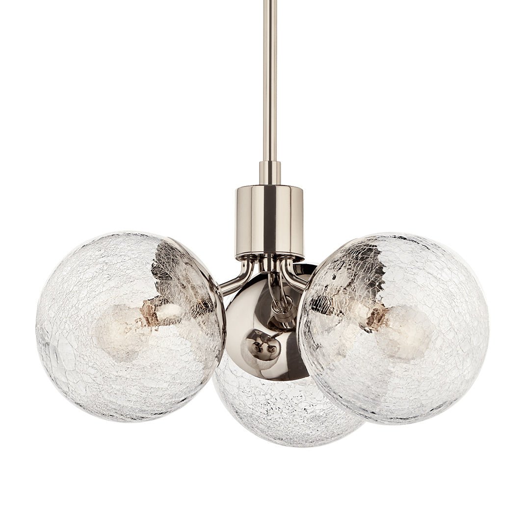 KICHLER-52700PNKICHLER Silvarious 52700 16.5" 3-Light Chandelier