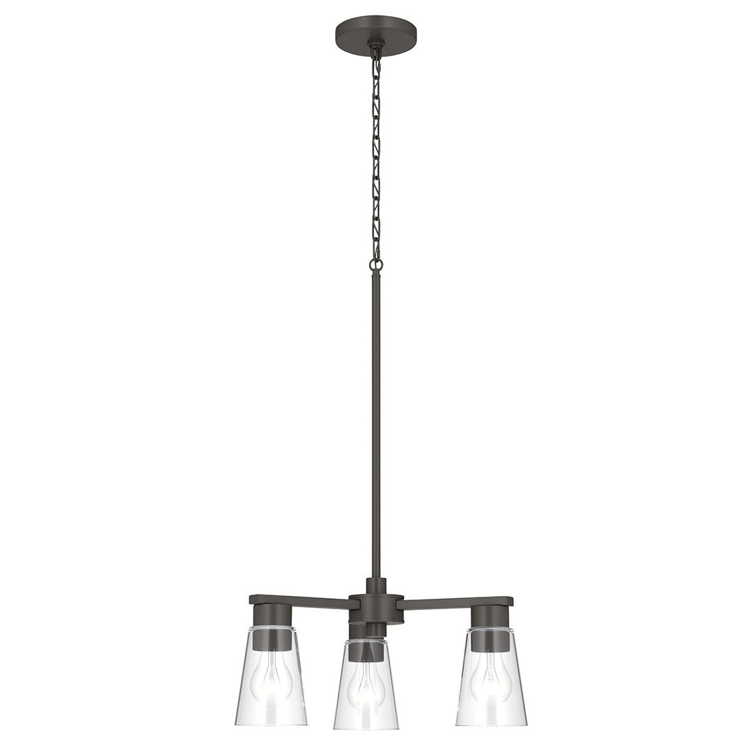 KICHLER-52435OZCLRKICHLER Stamos 52435 18" 3-Light Chandelier