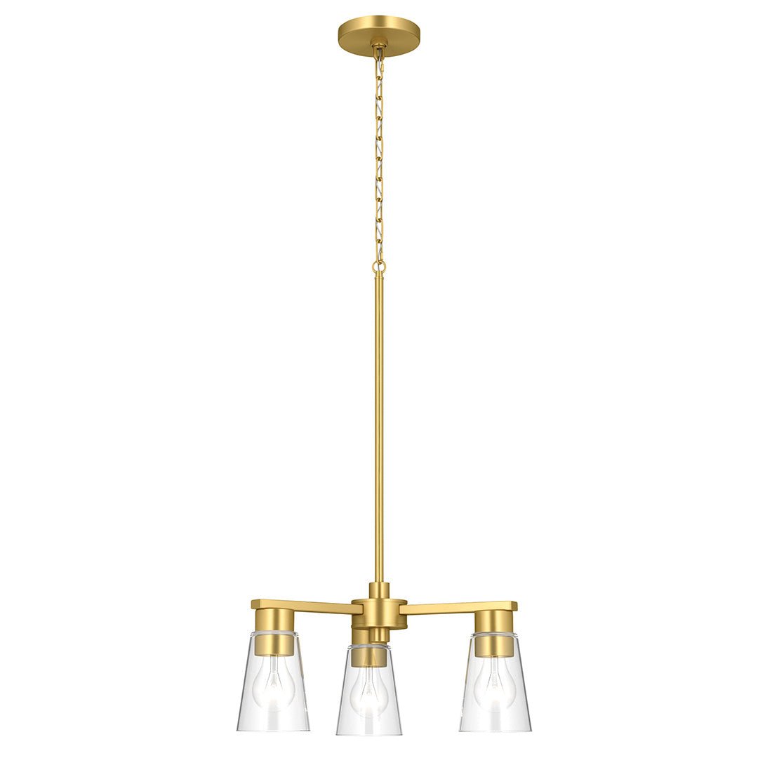 KICHLER-52435BGCLRKICHLER Stamos 52435 18" 3-Light Chandelier
