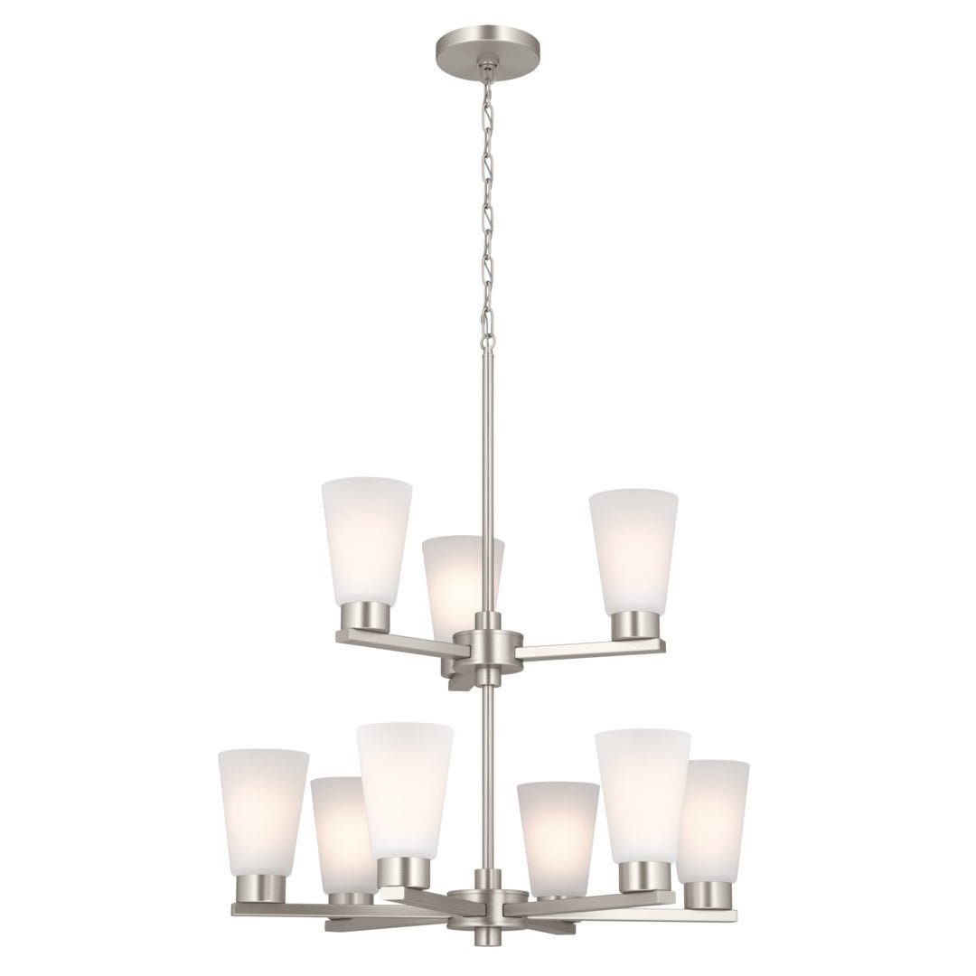 KICHLER-52438NIKICHLER Stamos 52438 24" 9-Light Chandelier