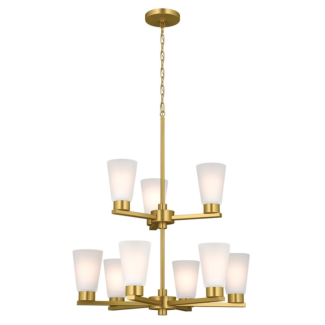 KICHLER-52438BGKICHLER Stamos 52438 24" 9-Light Chandelier