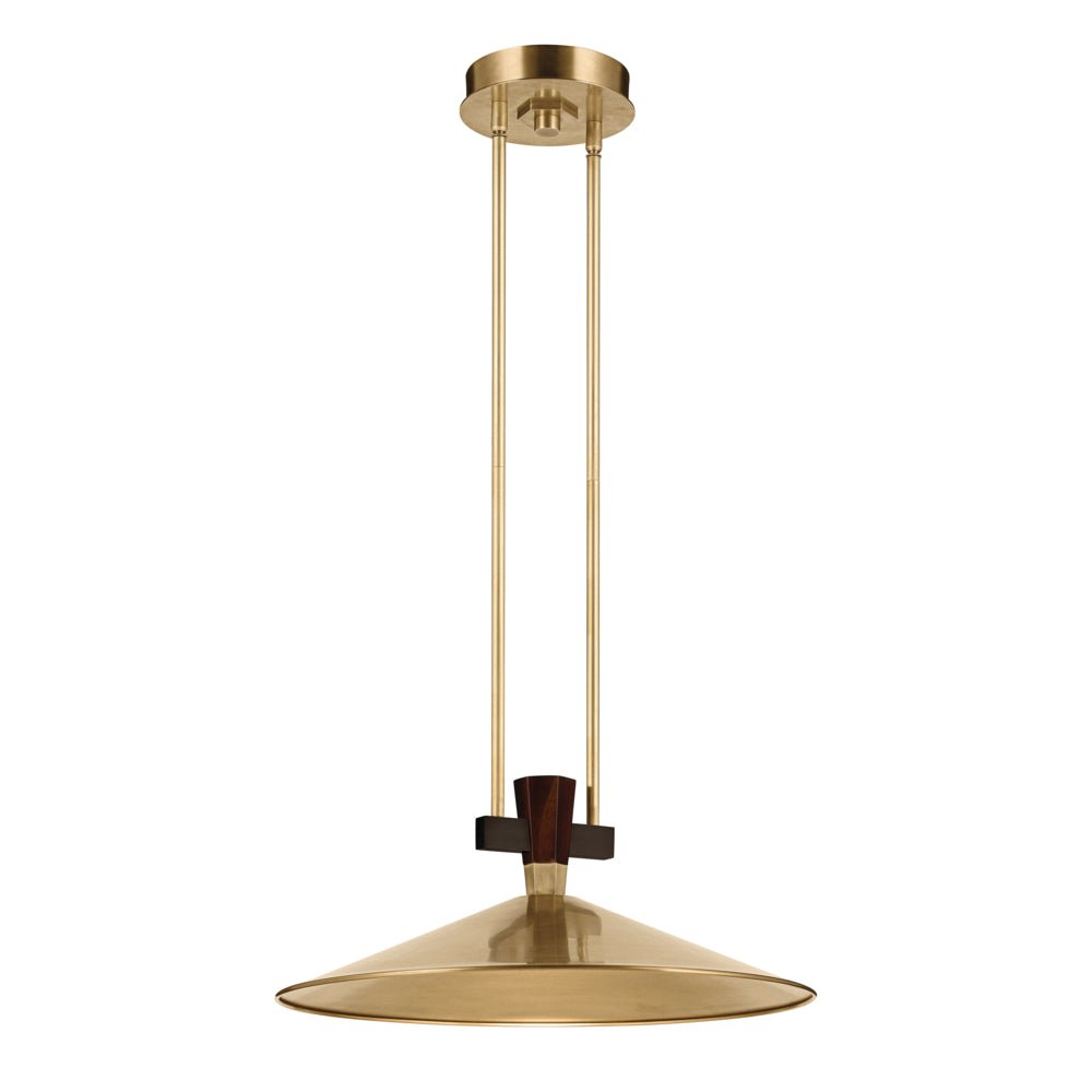 KICHLER Tenon 52832 8.5W LED 20" Pendant with Cone Shade 30K