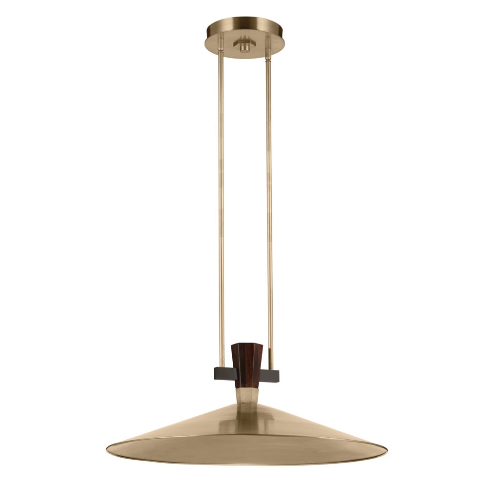 KICHLER Tenon 52833 8.5W LED 28" Pendant with Cone Shade 30K
