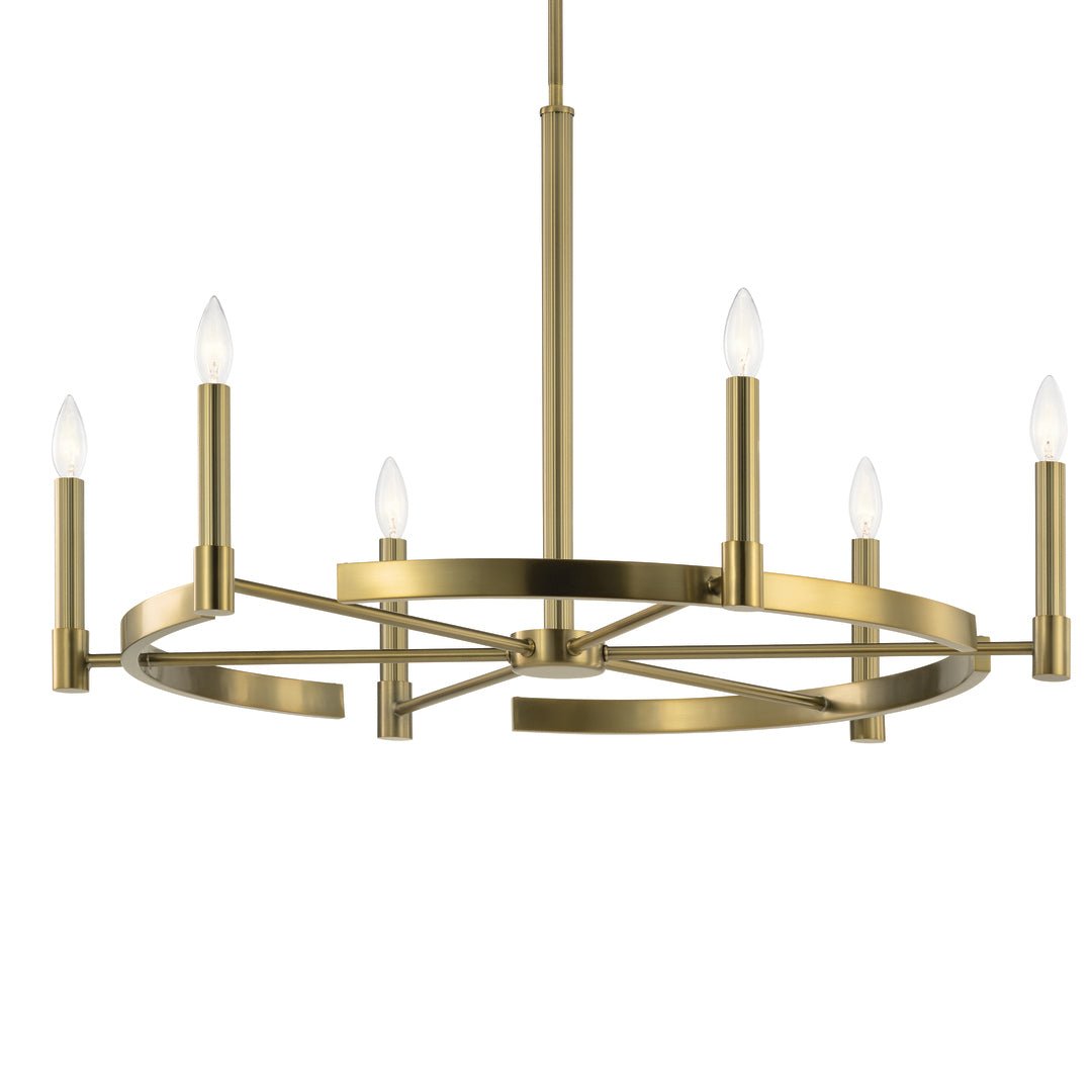 KICHLER-52427BNBKICHLER Tolani 52427 34" 6-Light Chandelier