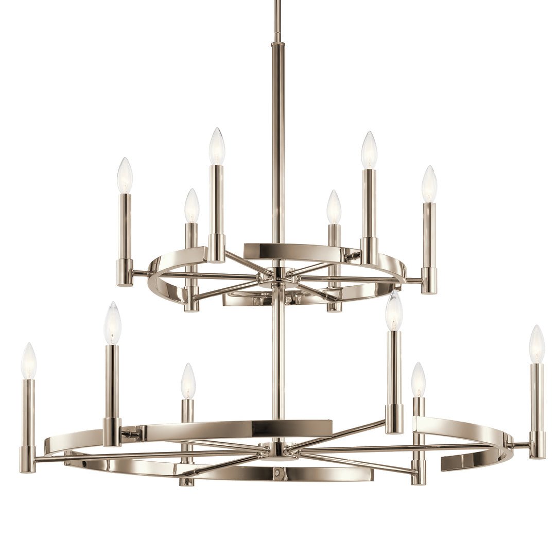KICHLER-52428PNKICHLER Tolani 52428 40" 12-Light Chandelier