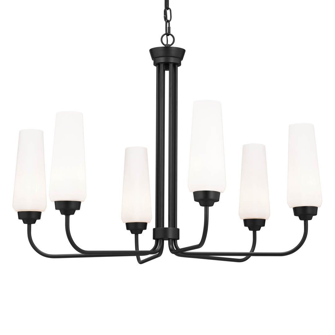 KICHLER-52480BKKICHLER Truby 52480 29.25" 6-Light Chandelier