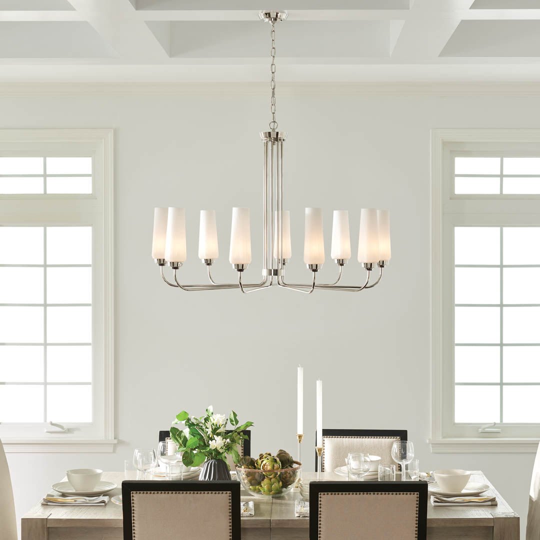 KICHLER-52481PNKICHLER Truby 52481 38" 9-Light Chandelier