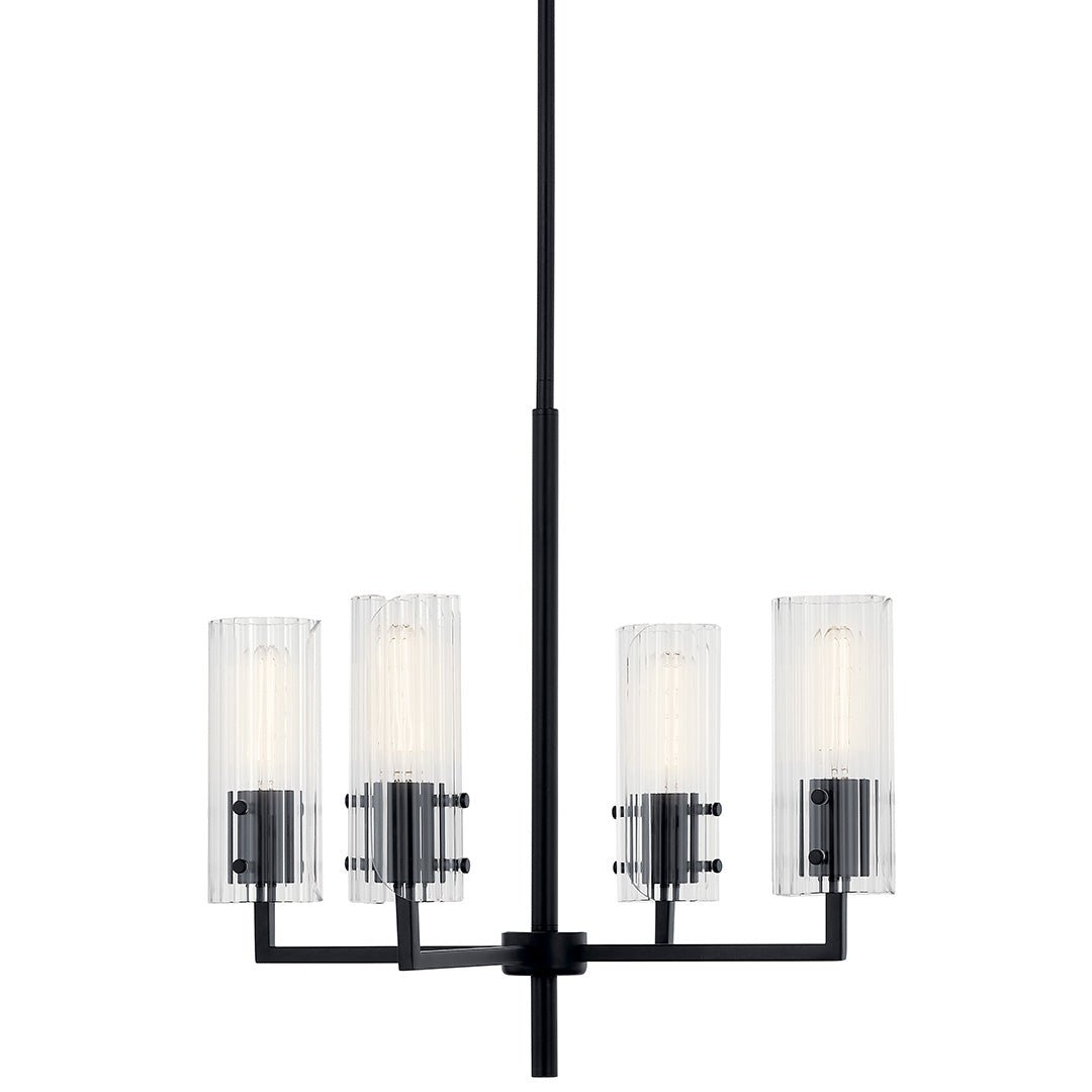 KICHLER-52678BKKICHLER Velestino 52678 20.5" 4-Light Chandelier