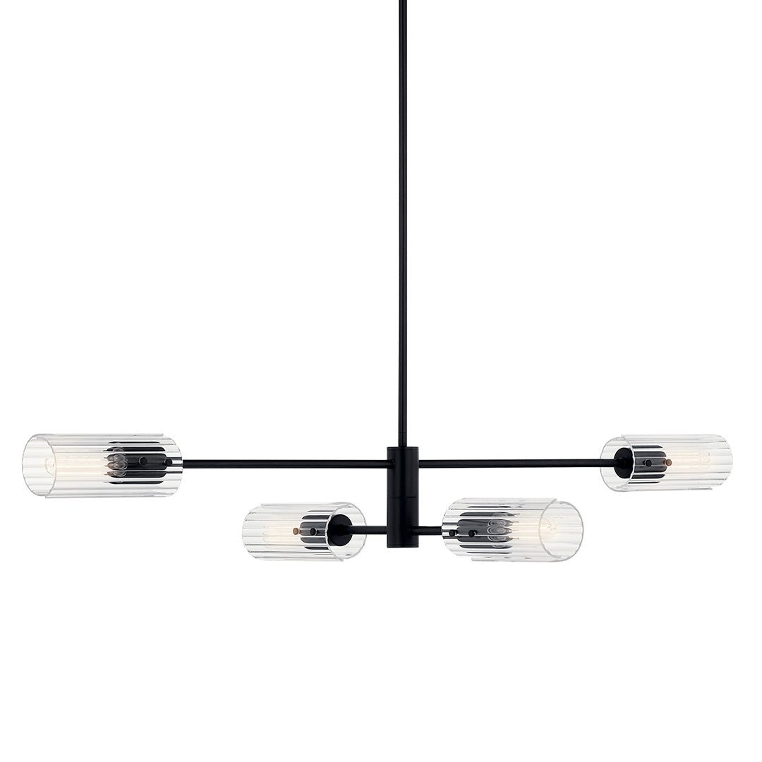 KICHLER-52681BKKICHLER Velestino 52681 5.25" 4-Light Linear Chandelier