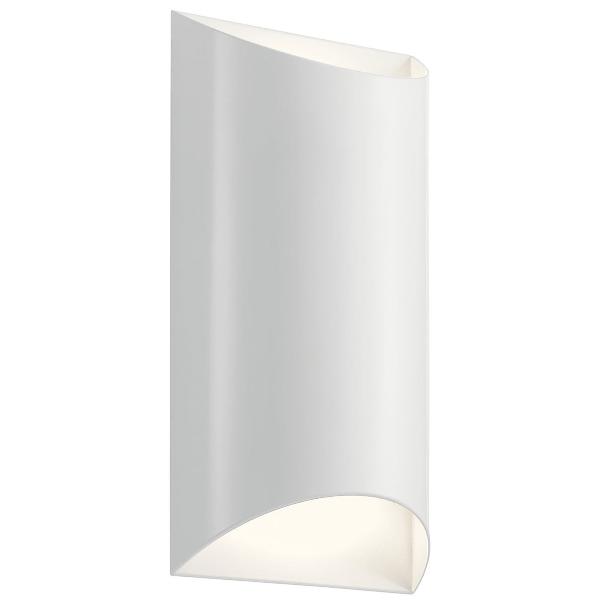 KICHLER-49279WHLEDKICHLER Wesley 49279 20.0W LED 13.75" Outdoor Wall Light 30K