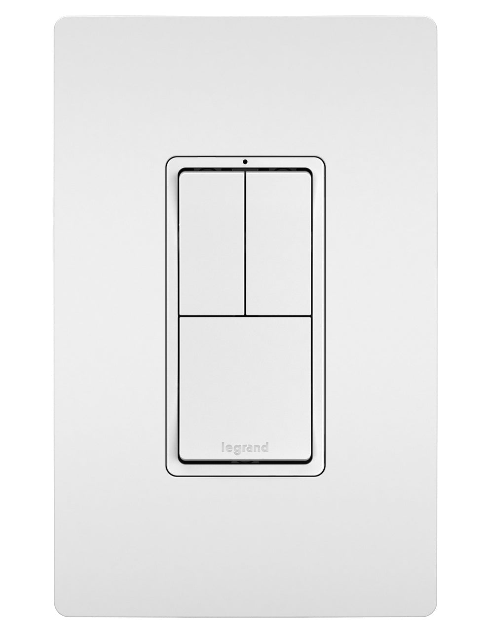 LEG-RCD113WLegrand RCD113W Two Single-Pole Switches and Single Pole/3-Way