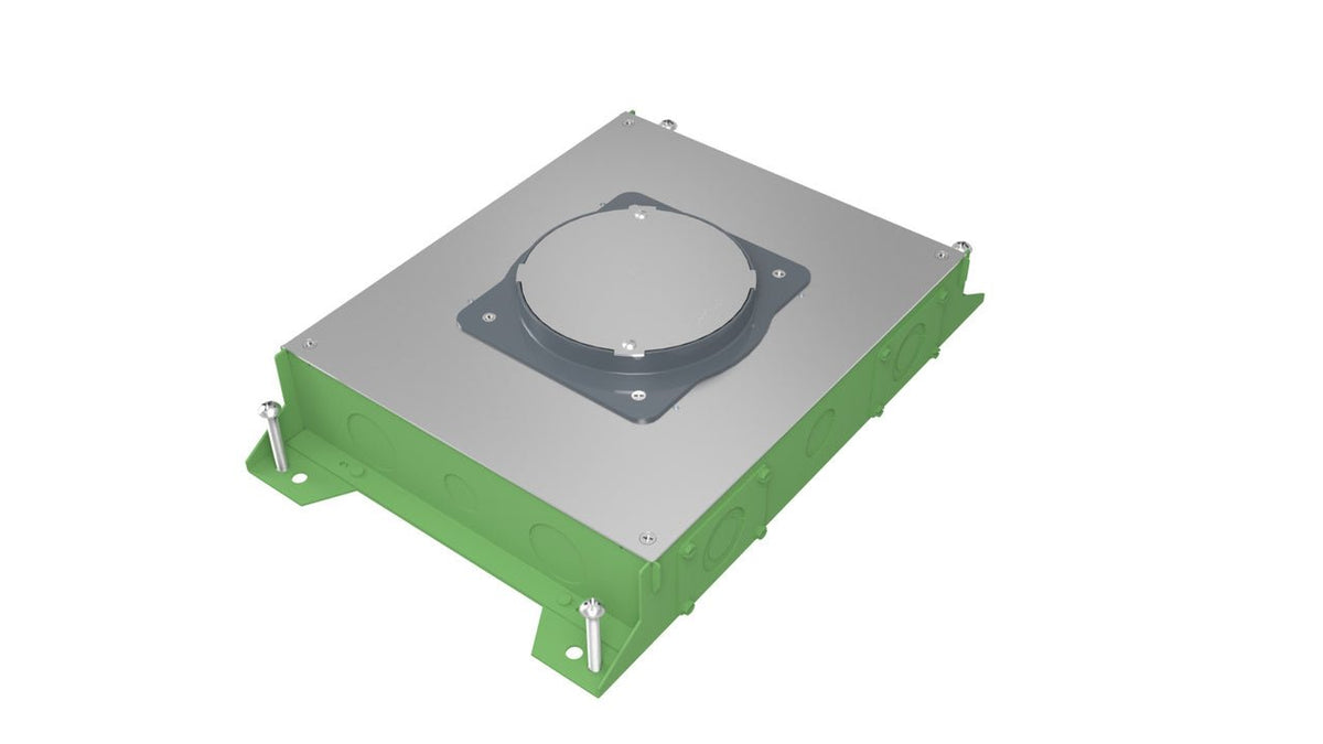 LEG-RFBA4C30OGLegrand RFBA4C30OG RFBA 4-Gang Round Cover Floor Box - On Grade