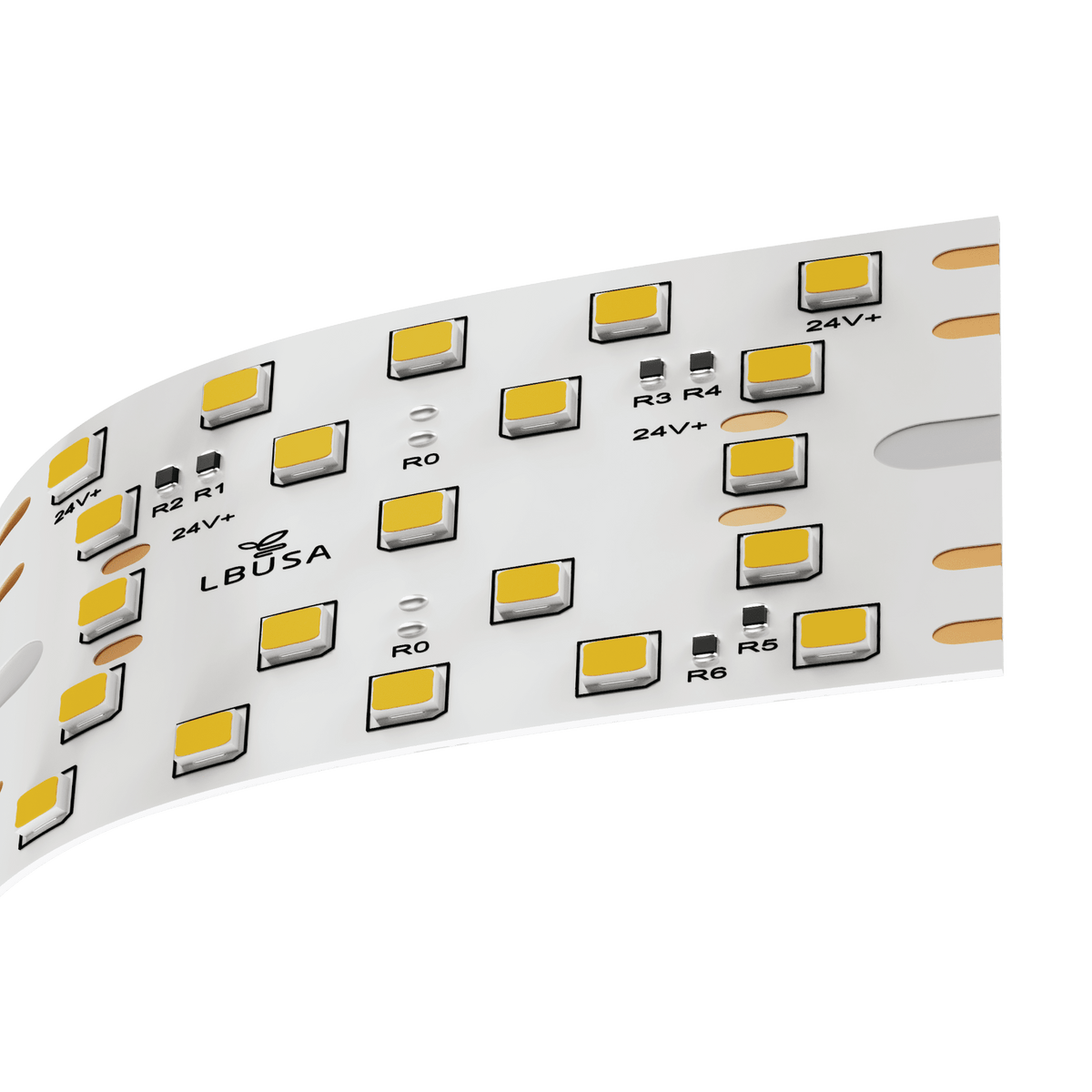 LBU-LB53280Light Blue WIDE - PCB - 24V 15W 9.8FT LED Tape 30K - 40K