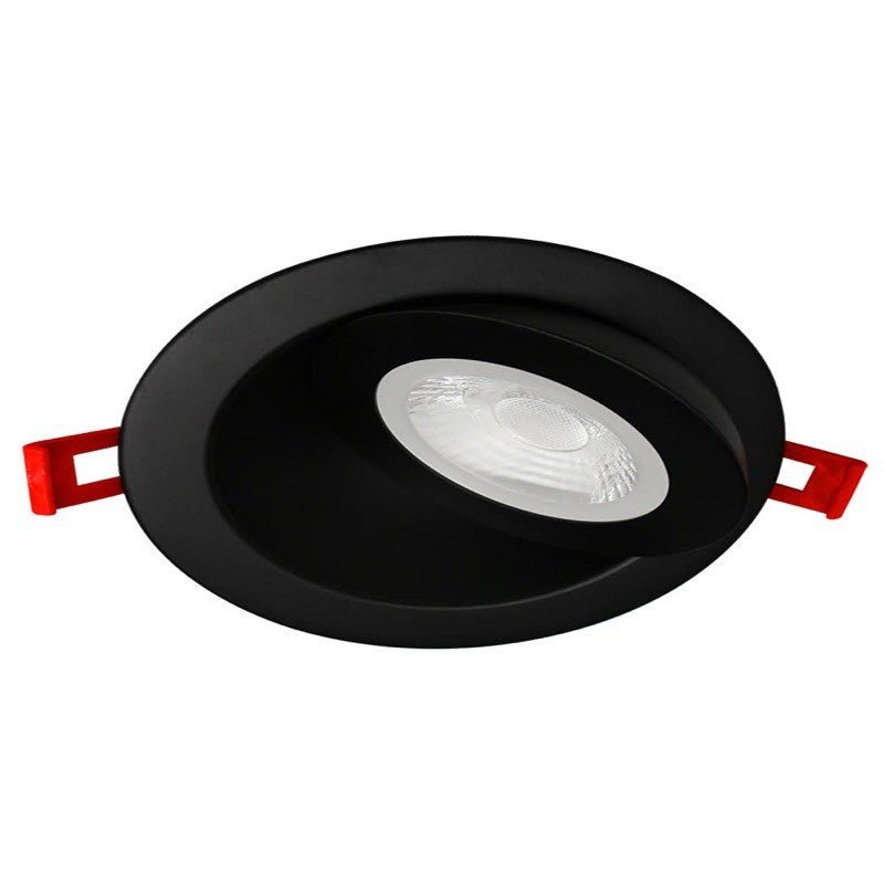 LOTUS - ADS4FGSTRGBCW - BKLotus 4" 7W LED Floating Gimbal RGBTW