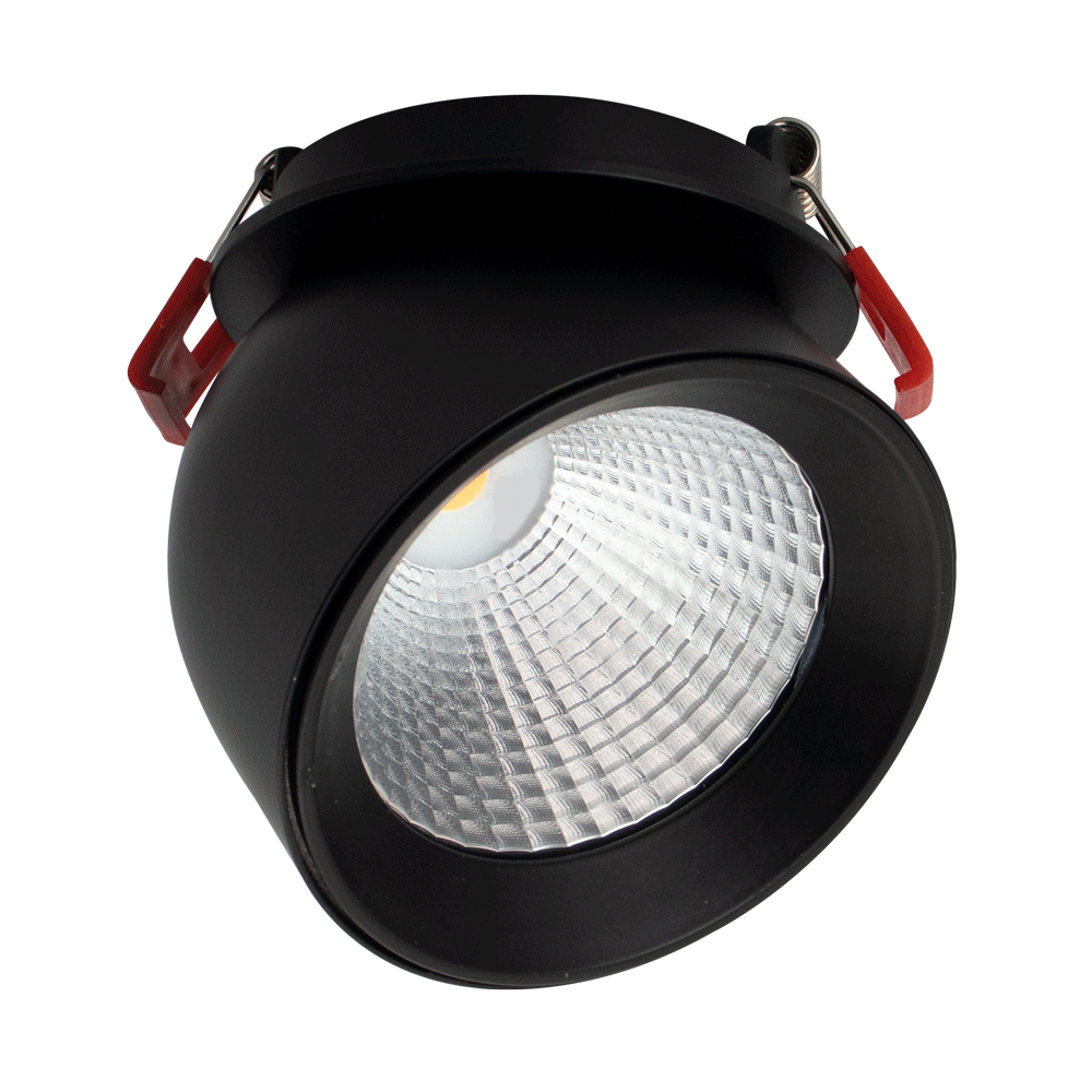 LTUS - AD - 3 - S14W - AR - 5CCT - BK - 24DLotus AD - 3 - S14W 3" 14W LED Floating Bullet Downlight Selectable CCT