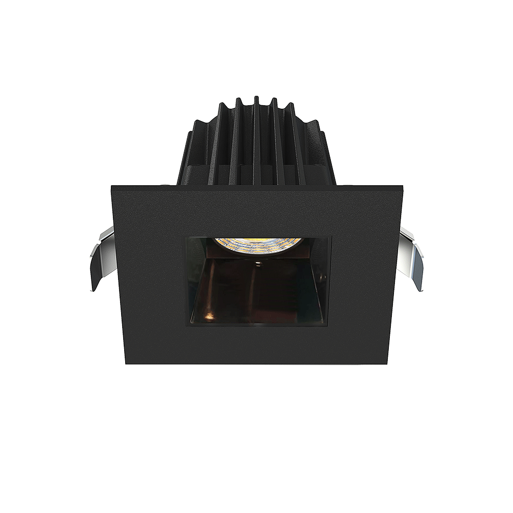 LOTUS - JXL - COB02 - S09W - 5CCT - BK - 2SR - SM - BCLotus JXL - COB02 - S09W 2" 9W LED Square Regressed Downlight Selectable CCT