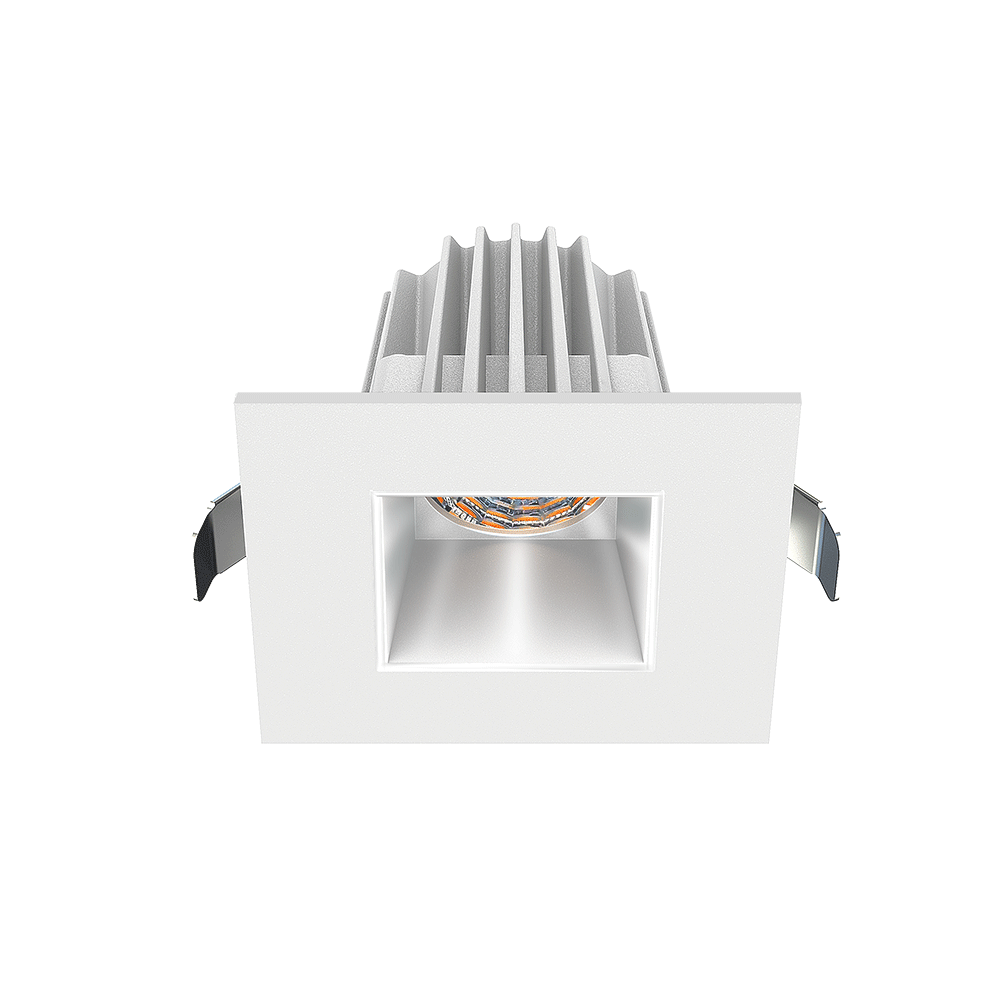 LOTUS - JXL - COB02 - S09W - 5CCT - WH - 2SR - SM - AZLotus JXL - COB02 - S09W 2" 9W LED Square Regressed Downlight Selectable CCT