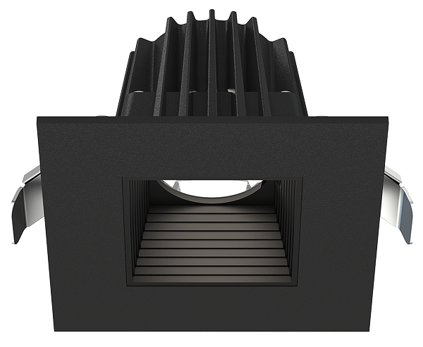 LOTUS - JXL - COB02 - S09W - 5CCT - BK - 2SR - BF - BKLotus JXL - COB02 - S09W 2" 9W LED Square Regressed Downlight Selectable CCT