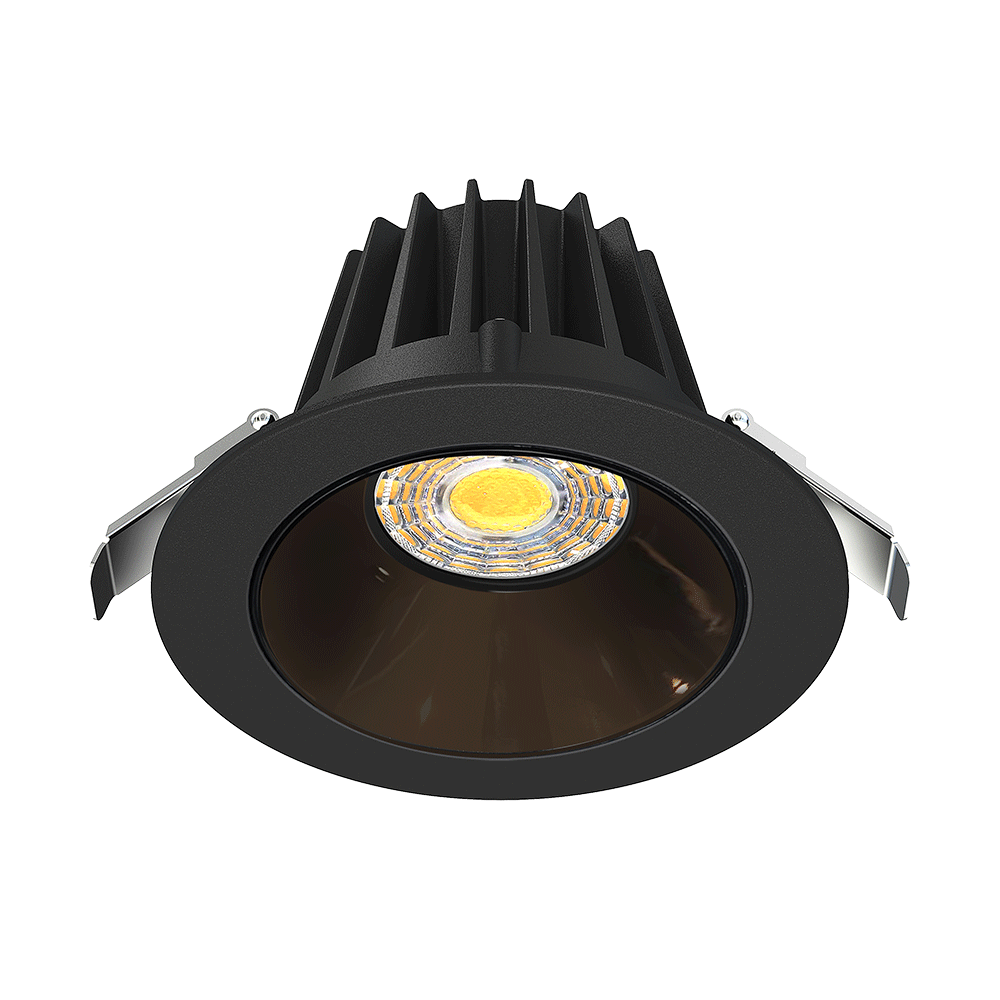 LOTUS - JXL - COB04 - S15W - 5CCT - BK - 4RR - SM - BCLotus JXL - COB04 - R15W 4" 15W LED Regressed Downlight Selectable CCT