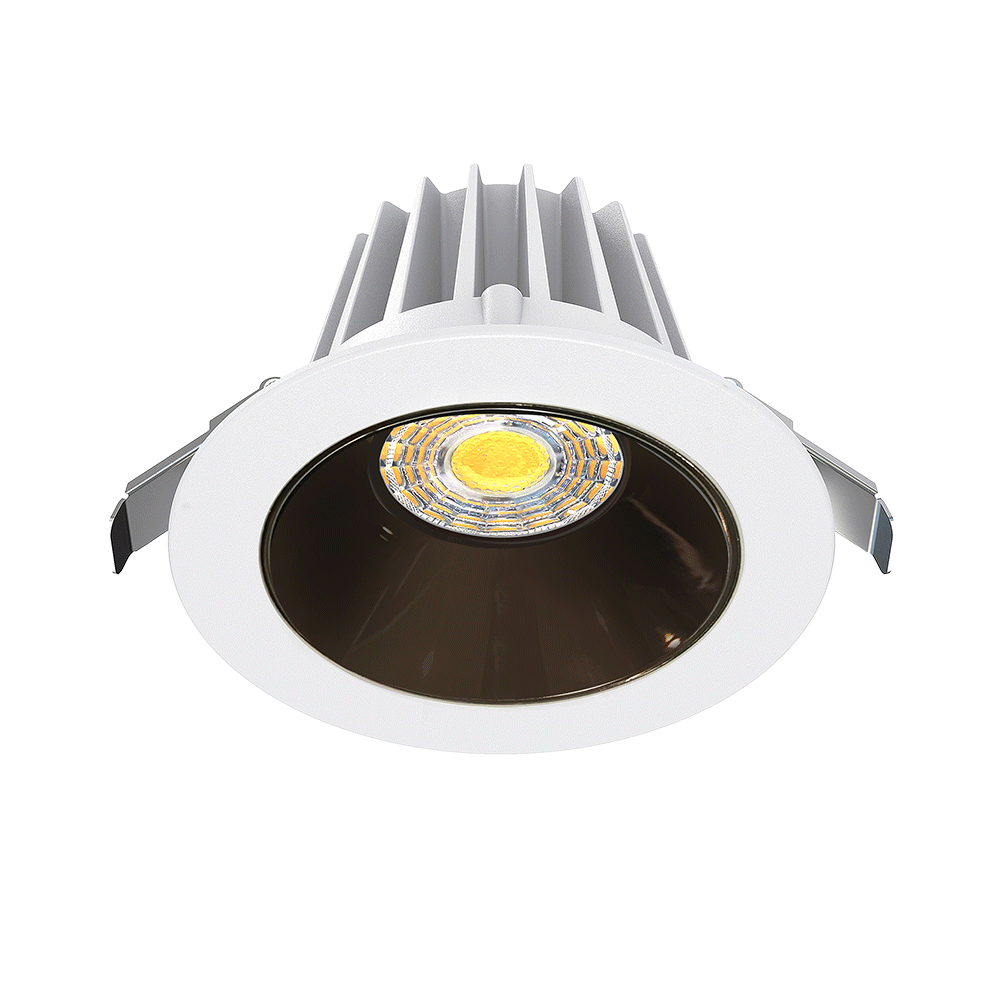 LOTUS - JXL - COB04 - S15W - 5CCT - WH - 4RR - SM - BCLotus JXL - COB04 - R15W 4" 15W LED Regressed Downlight Selectable CCT