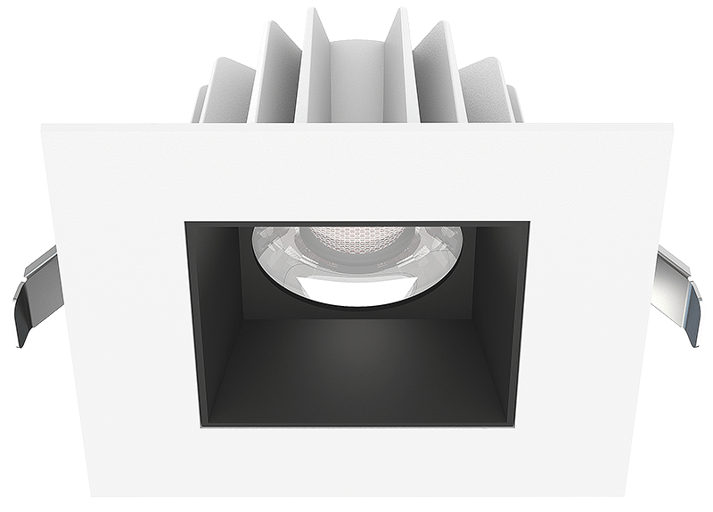 LOTUS - JXL - COB04 - S15W - 5CCT - WH - 4SR - SM - BKLotus JXL - COB04 - S15W 4" 15W LED Regressed Downlight Selectable CCT