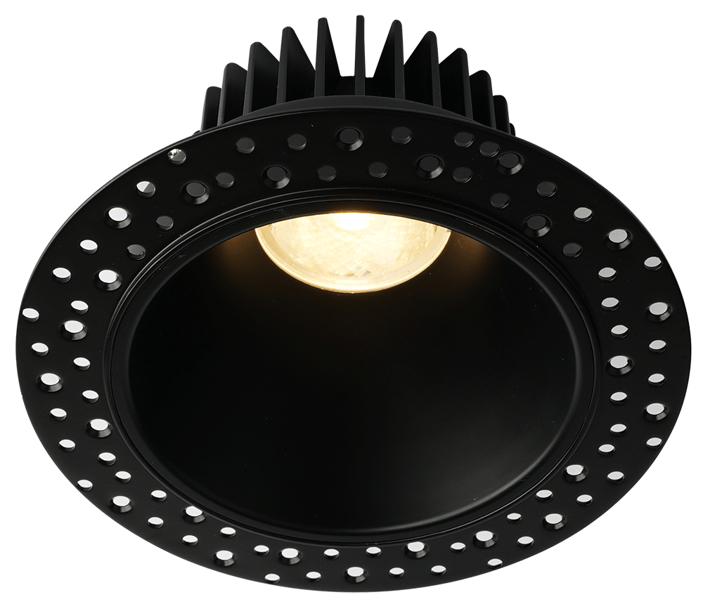 LOTUS - LD4R - 5CCT - HO - 4R - BR - ITLOTUS LD4R - HO - IT 4" 18W Round Deep Regressed Trimless Downlight Selectable CCT