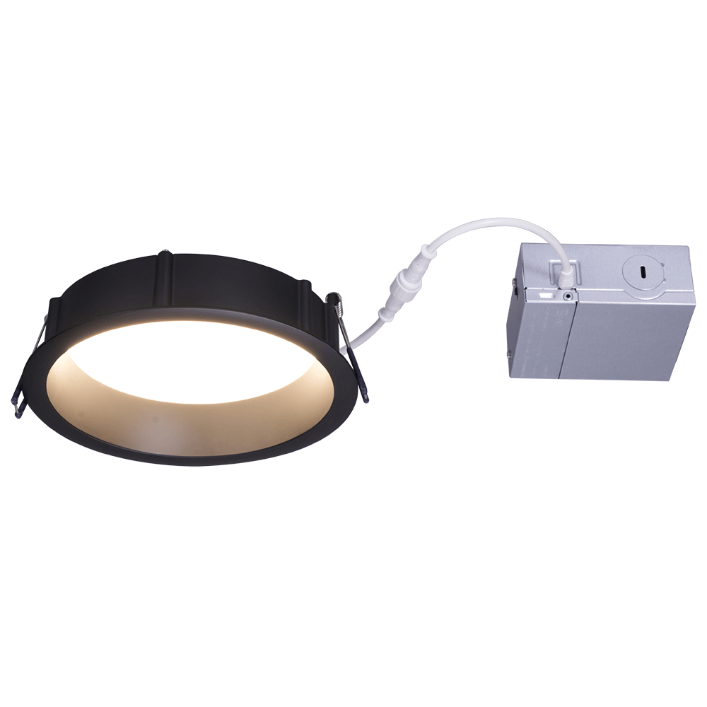 LOTUS - LE6RR - 5CCT - BKLotus LE6RR 14W Deep Regressed Wafer Selectable CCT