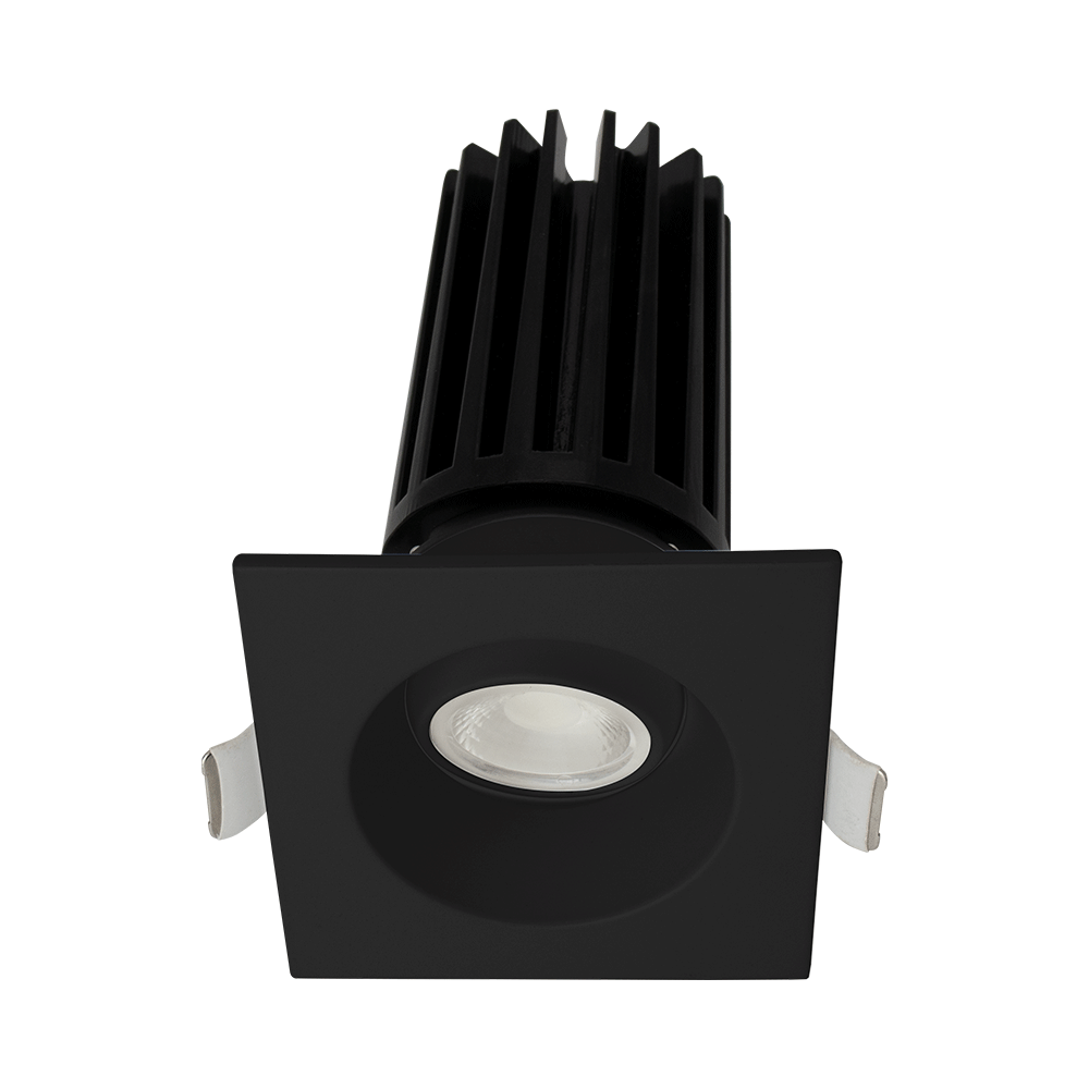 LOTUS - LED - 2 - S11W - 5CCT - BK - EY - SQLotus LED - 2 - S11W - SQ 2" 11W Square LED Recessed Gimbal Selectable CCT/DTW