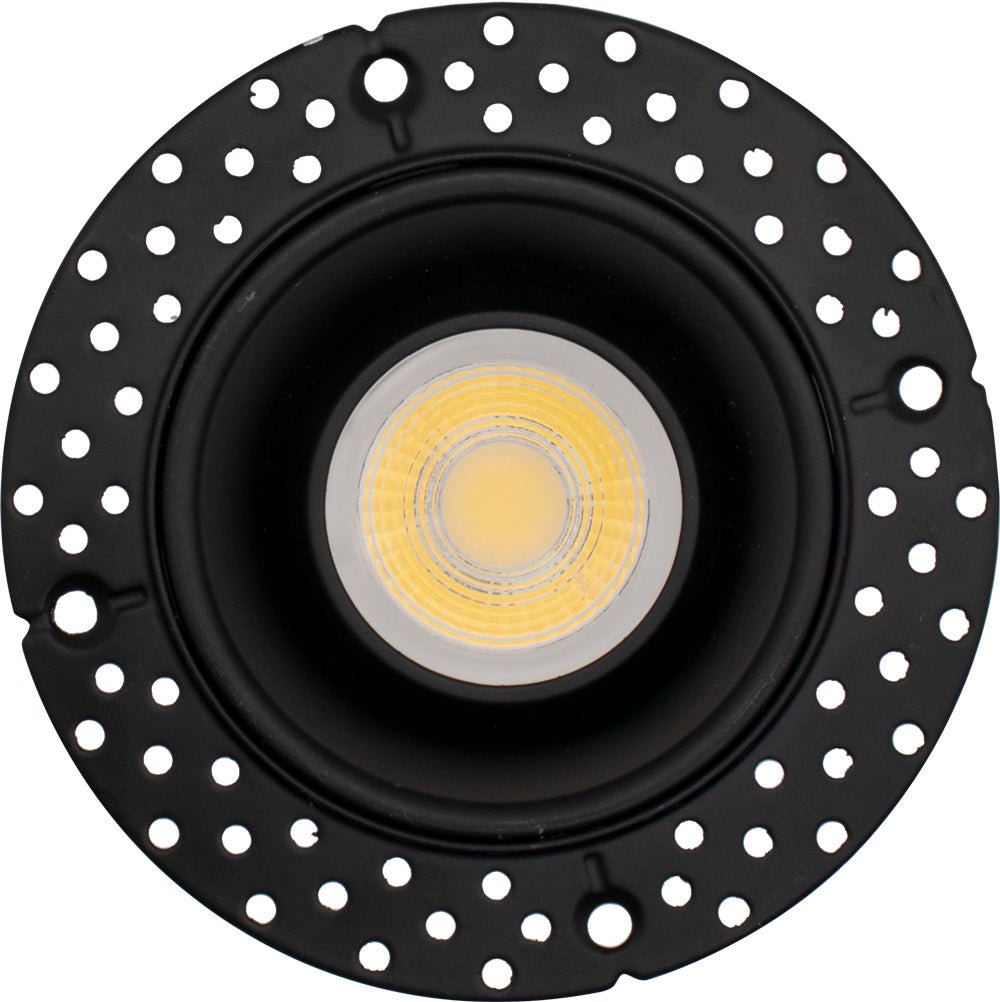 LOTUS - LED - 2 - S11W - 5CCT - BK - EY - TLotus LED - 2 - S11W - T 2" 11W LED Trimless Recessed Gimbal Selectable CCT/DTW