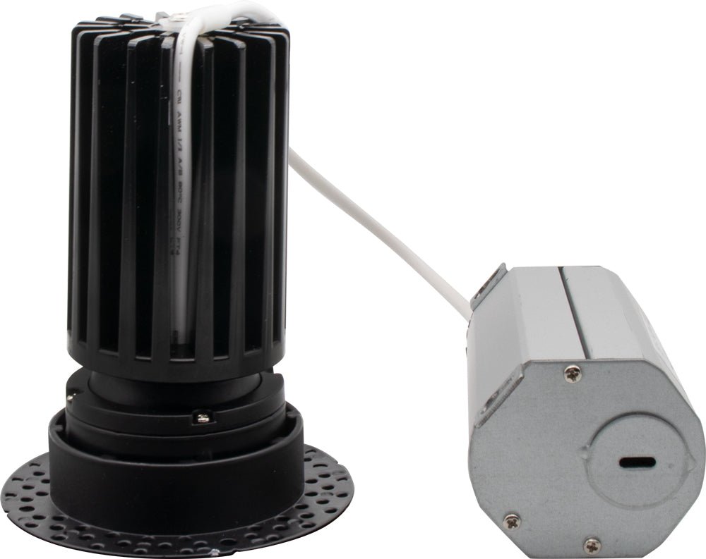 LOTUS - LED - 2 - S11W - 5CCT - BK - EY - TLotus LED - 2 - S11W - T 2" 11W LED Trimless Recessed Gimbal Selectable CCT/DTW