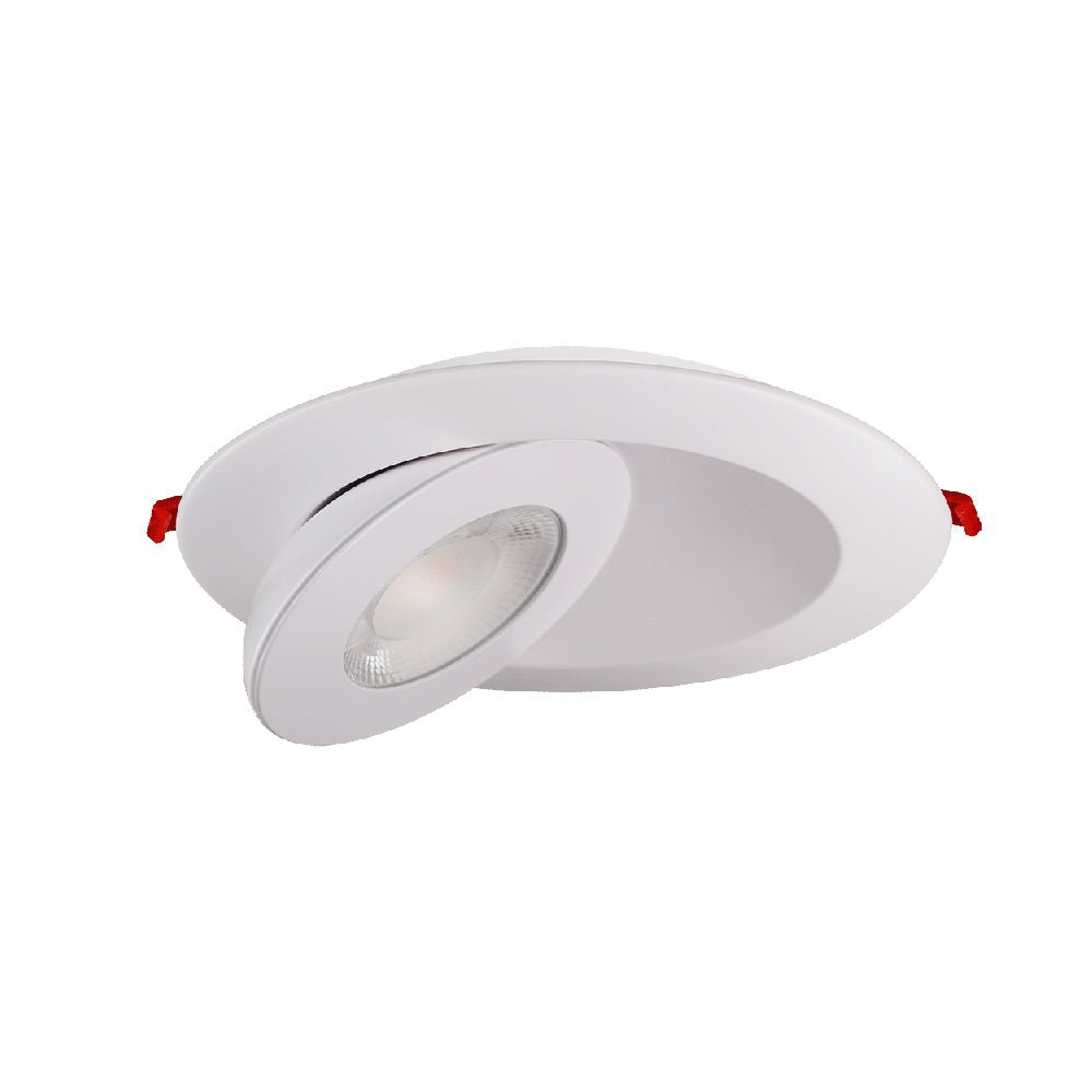 LOTUS-LED-6-S15W-5CCT-FG-WHLotus LED - 6 - S15W 6" 15W LED Floating Gimbal Selectable CCT