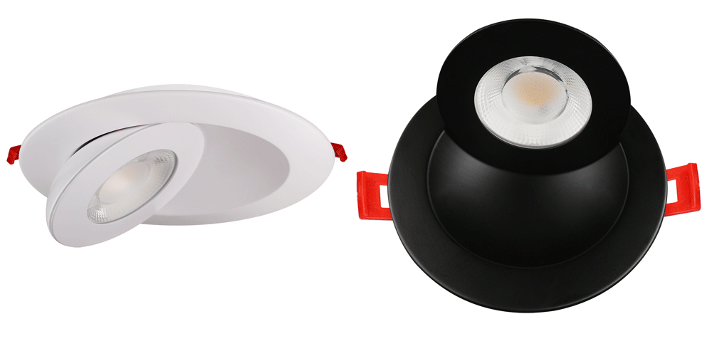 LOTUS-LED-6-S15W-5CCT-FG-BKLotus LED - 6 - S15W 6" 15W LED Floating Gimbal Selectable CCT