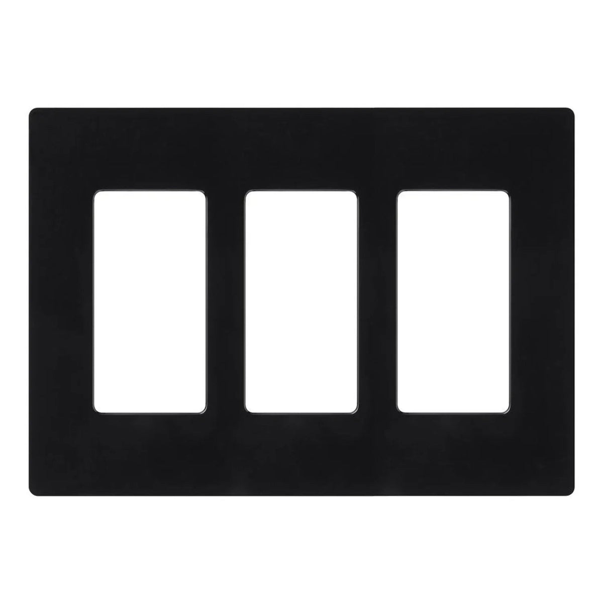 LUTRON-CW-3-BLLutron CW - 1 - WH Claro 1 - 6 Gang Wall Plate Decora Gloss Finish