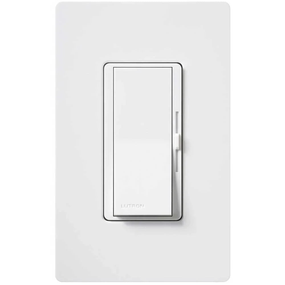 LUTRON-DVRP-253P-WHLutron DVRP - 253P - WH Diva Reverse - Phase (ELV) Dimmer Switch 250W LED/500W ELV Single Pole/3 - Way