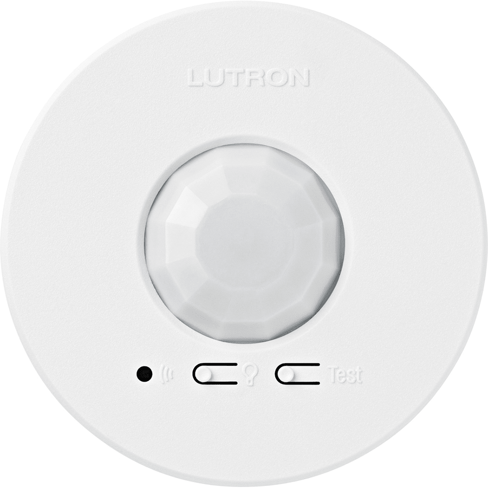 LUTRON-LRF2-OCR2B-P-WHLutron LRF2-OCR2B-P-WH Radio Powr Savr Wireless Ceiling-Mount Occupancy/Vacancy Sensor
