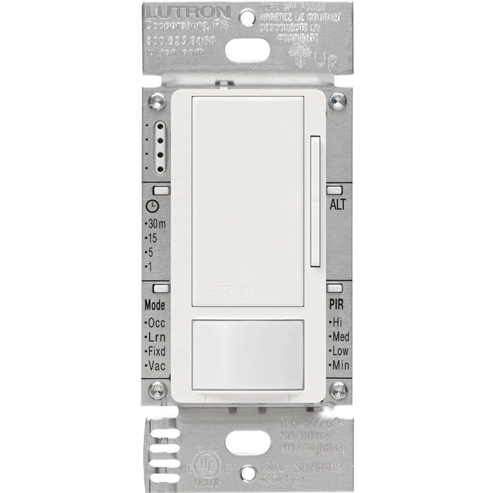 LUTRON-MS-Z101-WHLutron MS-Z101-WH Maestro 0-10V Motion Sensor Dimmer Switch