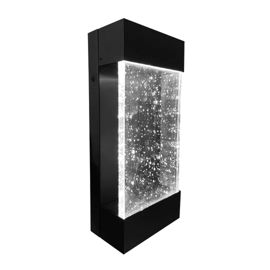 LUXRITE- LR40395Luxrite 12W Up/Down Bubble Glass Wall Sconce Selectable CCT