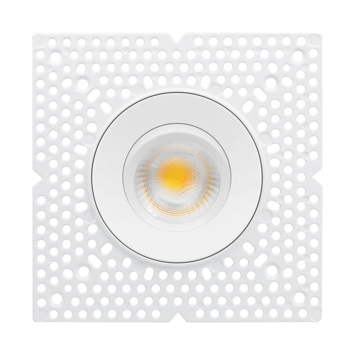 LUXRITE - LR25433Luxrite LR25433 3" 12W LED Trimless Floating Gimbal Spotlight Selectable CCT