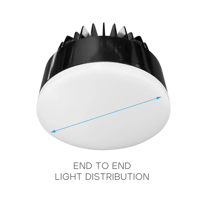 LUXRITE - LR25438Luxrite LR25438 4" 25W Trimless Regressed Spotlight Selectable CCT