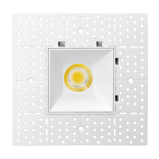 LUXRITE - LR25490Luxrite LR25490 4" 15W LED Square Trimless Interlocking Downlight