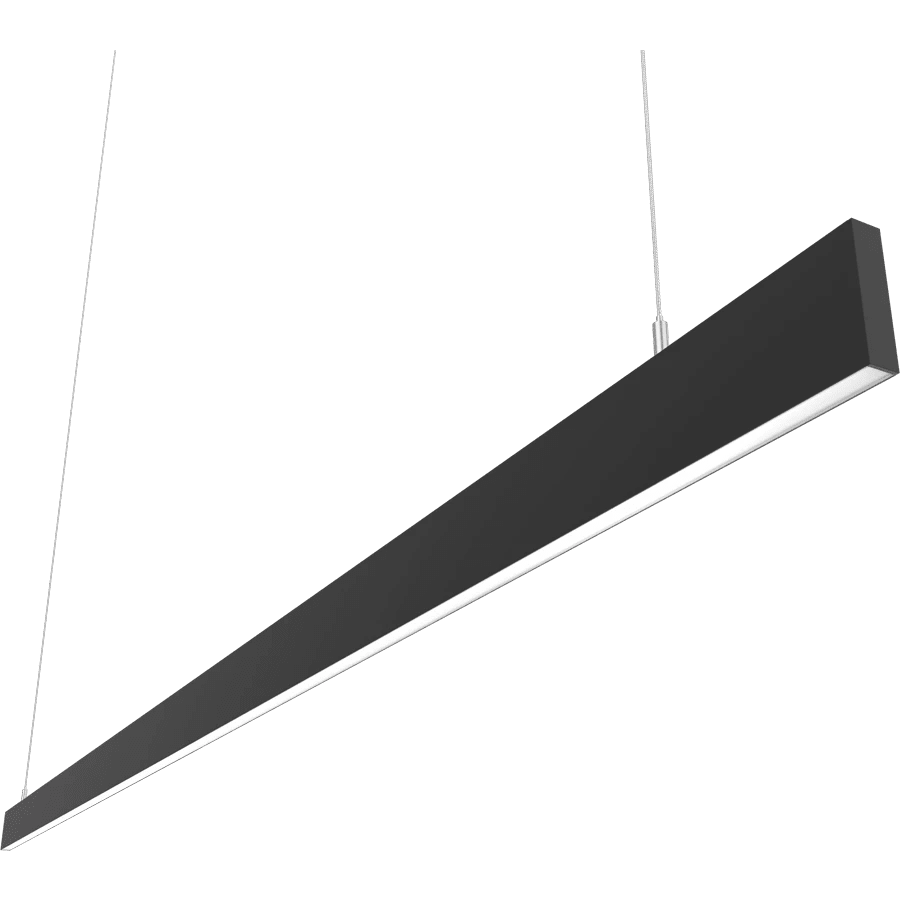 RAB-BOAE8PUBRAB BOAE8PUW 8' 80W BOA Edge Pendant Up/Downlight Selectable CCT+ Wattage