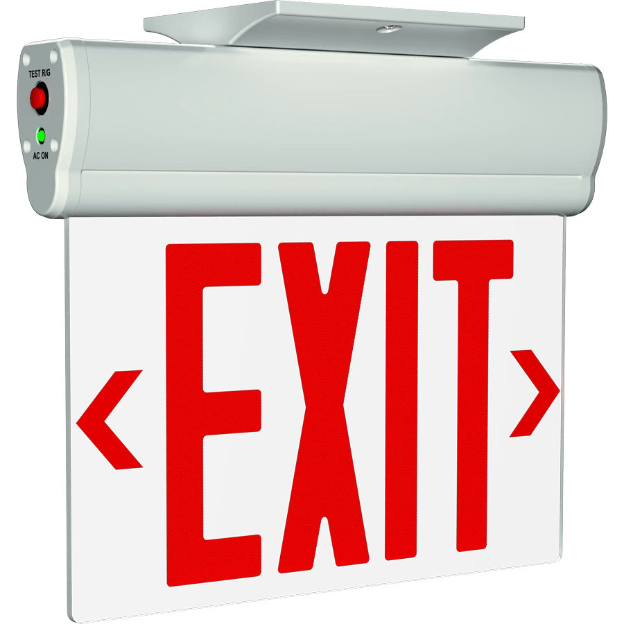 RAB - ELXRAB ELX Single Face Edge Lit Exit Sign
