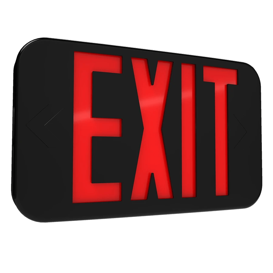 RAB - EXIT34 - RG/E - BRAB EXIT34 LED Exit Sign Red/Green Emergency Backup