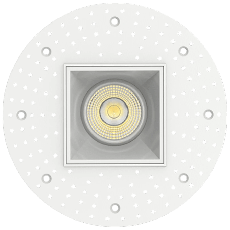 RAB - GR4STLRAB GR4STL 15W LED 4" Square Trimless Gimbaled Downlight Selectable CCT